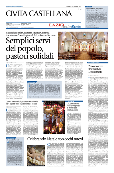 Avvenire - pagina diocesana del 12/12/2021